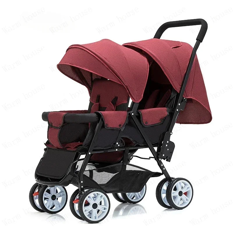 Twin strollers kids
