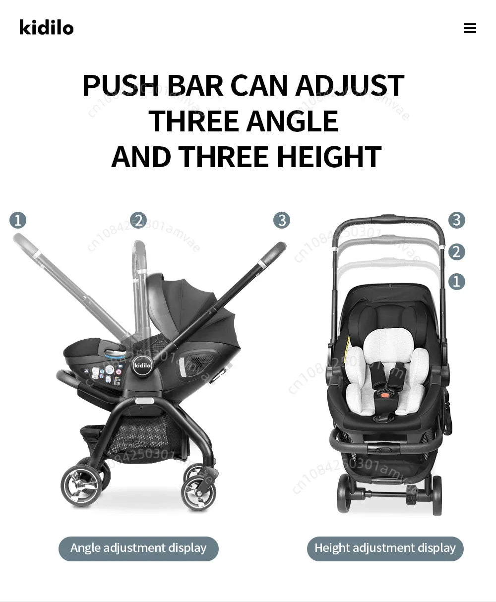 3-in-1 baby safety stroller