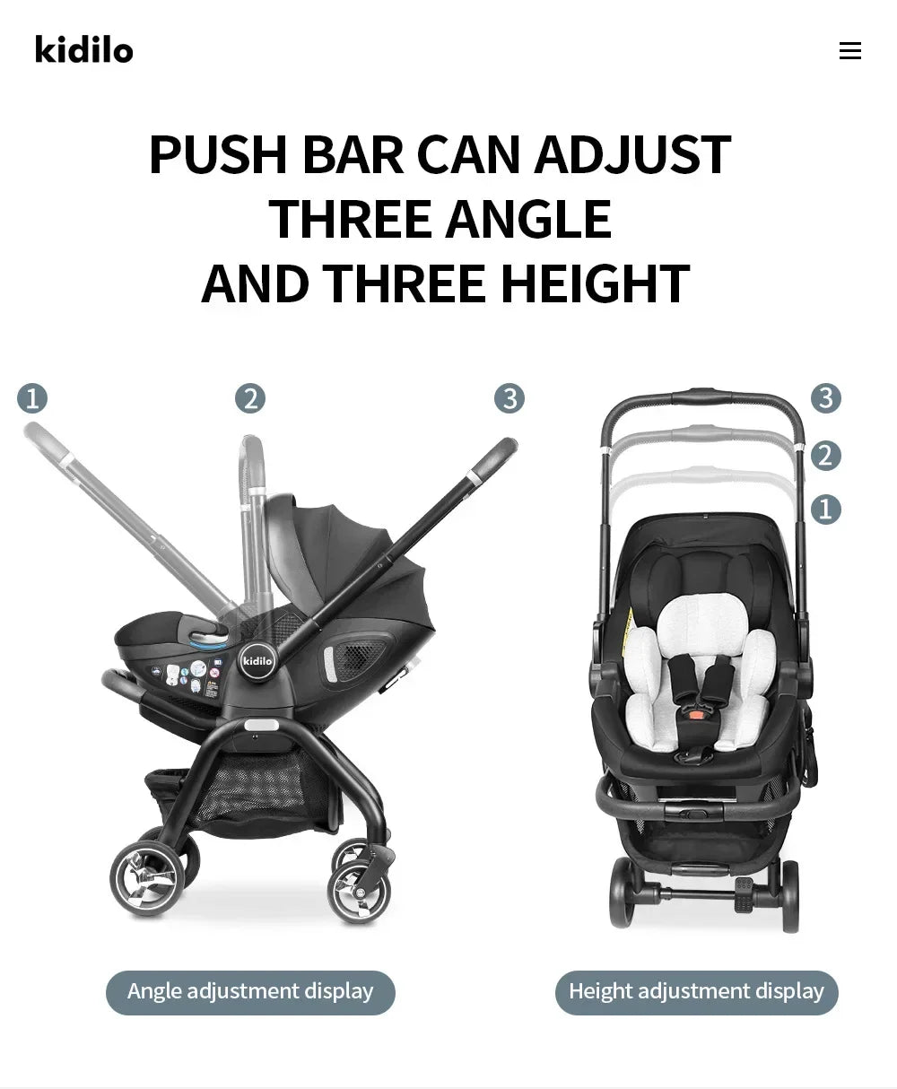3-in-1 baby safety stroller