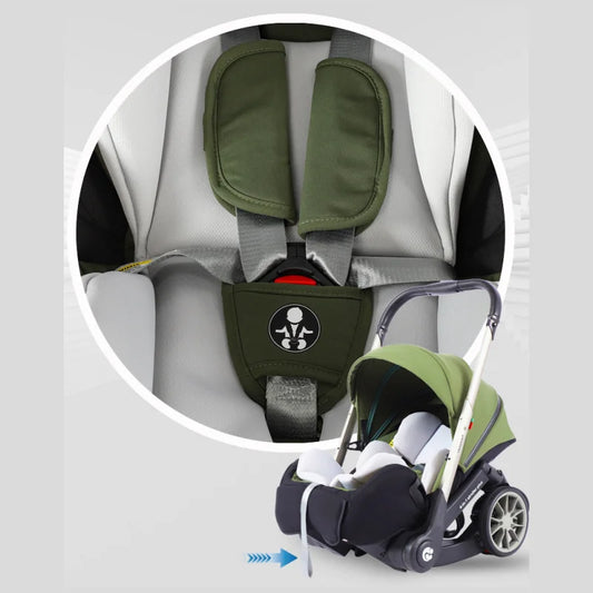 4 in 1 lightweight baby stroller for newborn,suitable for 0-36 month baby
