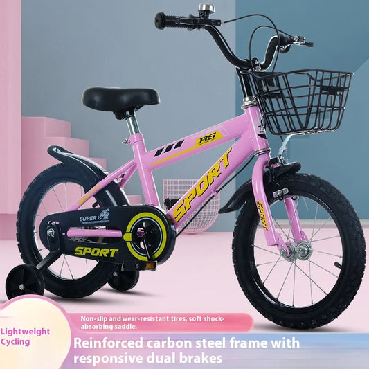 New children's bicycle models for boys and girls