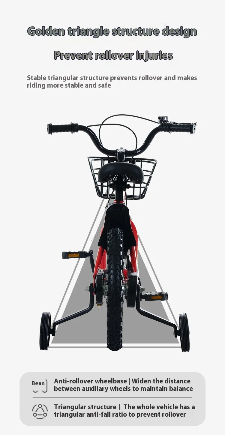 New children's bicycle models for boys and girls