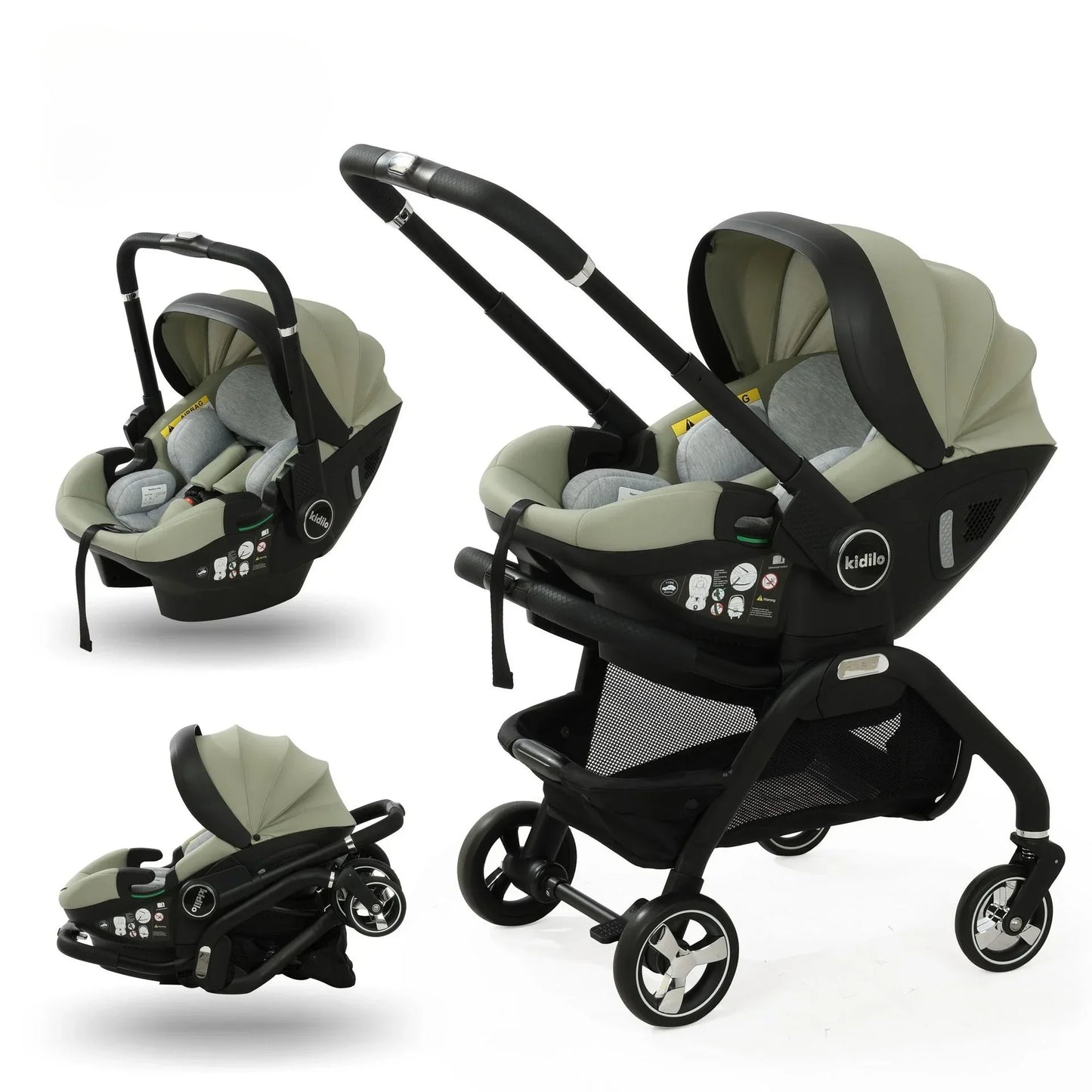 3-in-1 baby safety stroller